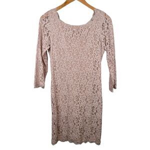 Authentic Diane von Furstenberg Zarita‎ Lace DVF Cocktail Sheath Dress Size 8